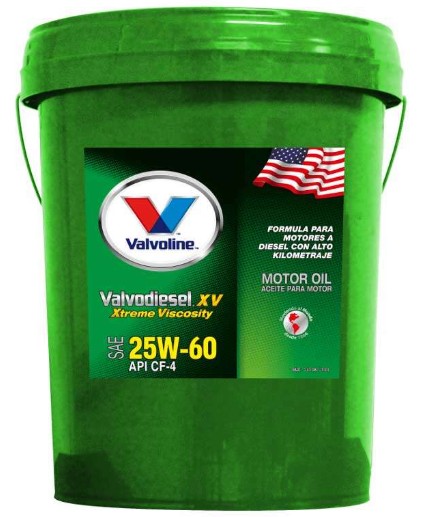 ACEITE 25W60 VALDE PARA CONSUMO DIESEL Y GASOLINA VALVOLINE