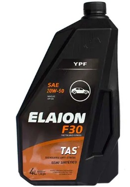 ACEITE 20W50 GALON SEMI-SINTETICO ELAION YPF